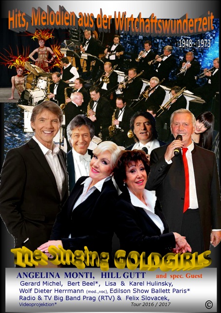 The singing GOLDEN GIRLS and Guest